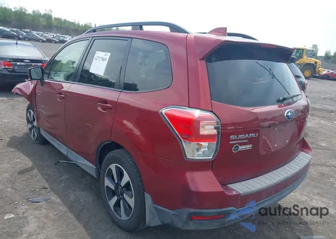 2017 Subaru Forester 2.5I Premium from USA, damaged, VIN JF2SJAGC0HH553807